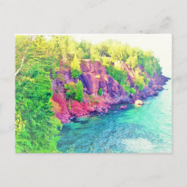 1 postal brillante de Isla Presque