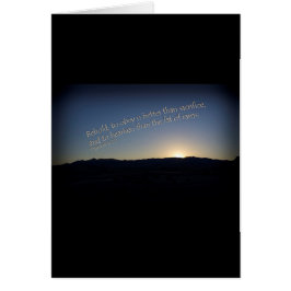 1 Samuel 15:22 Sunset Black Border