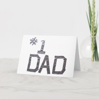 #1 Tarjeta del Día del Padre Duct Tape