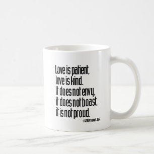 1 taza de café del 13:4 de los Corinthians