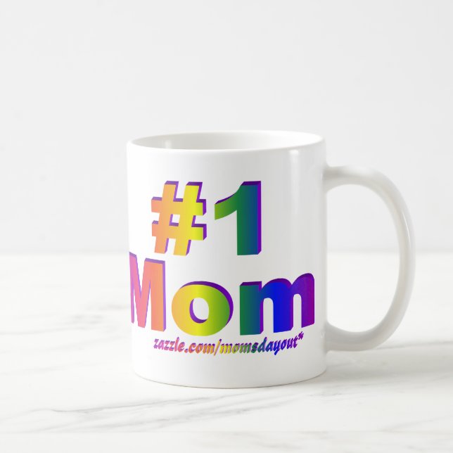 #1 taza del lado del doble del arco iris de la (Derecha)