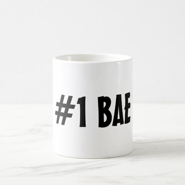 #1 TAZA del número UNO BAE (Centro)