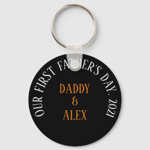 1er regalo del Día del Padre, Llavero personalizad
