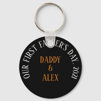 1er regalo del Día del Padre, Llavero personalizad