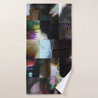 1FB1F9F4 Arte de mosaico abstracto de glitch cyber