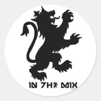 1N7H3M1X Hoja Pegatina