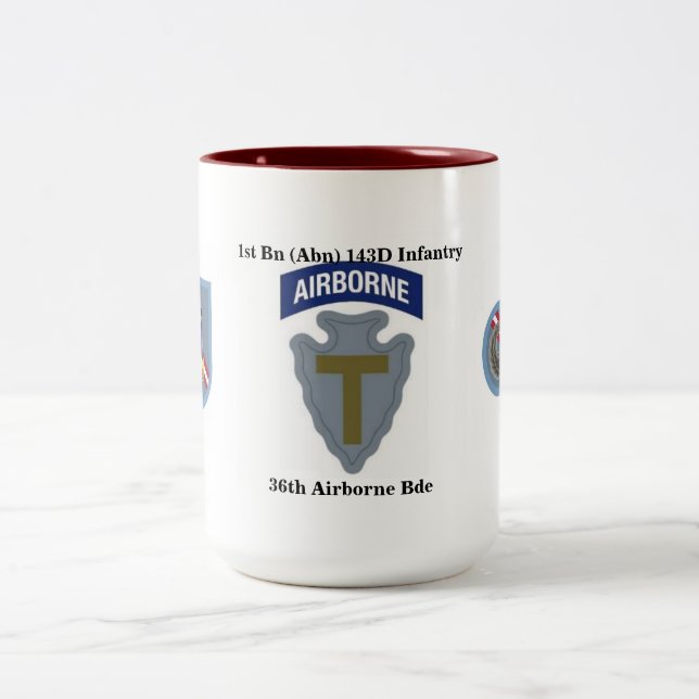 1r 143a taza de los Bde de Abn de la infantería (Centro)