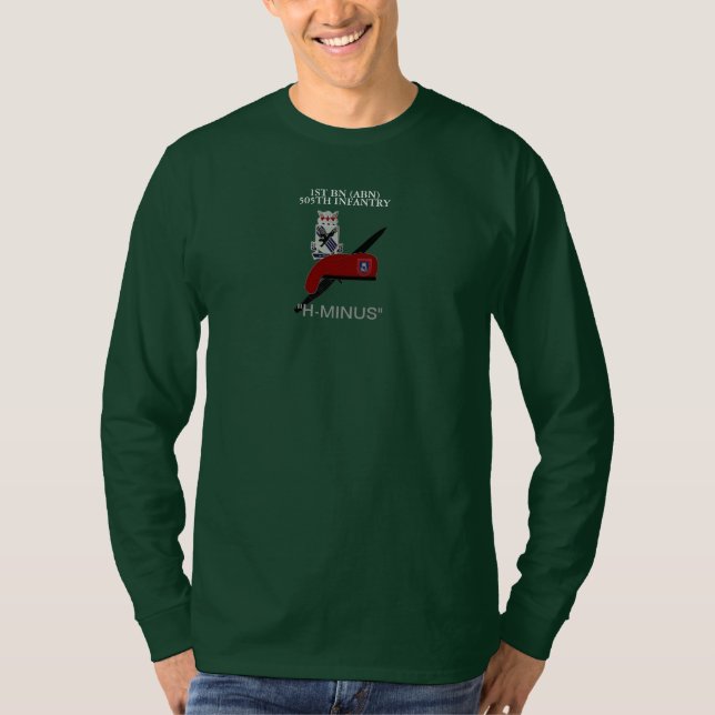 1r 505TH CAMISETA de la INFANTERÍA del BATALLÓN (Anverso)