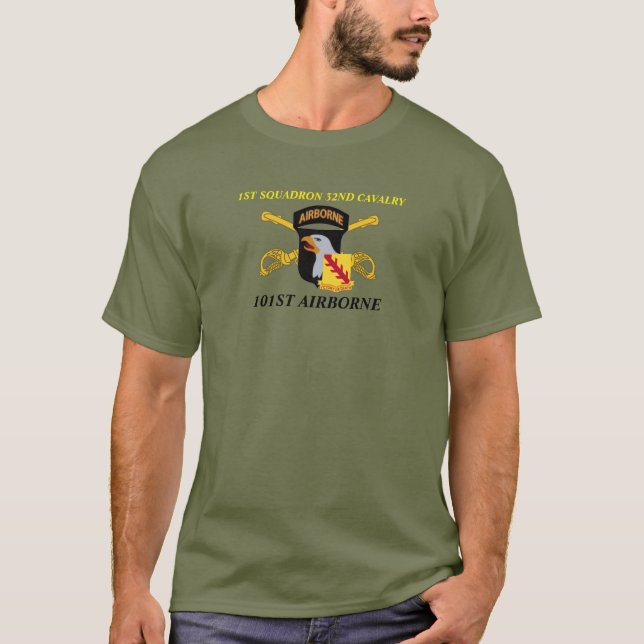 1r CAMISETA AEROTRANSPORTADA de la 32da CABALLERÍA (Anverso)