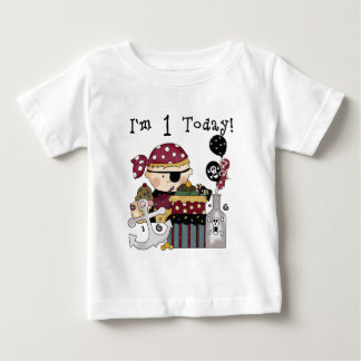 1r Camisetas y regalos del pirata del cumpleaños
