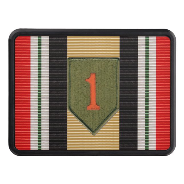 1r Cubierta del tirón de Iraq de la división de (Anverso)