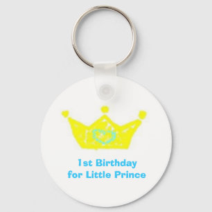 1r Cumpleaños para el pequeño príncipe llavero