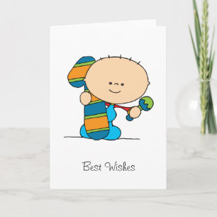 1r cumpleaños - tarjeta de felicitaciones -