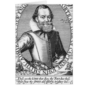 1r gobernador de capitán John Smith de Virginia