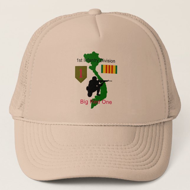 1r Gorra grande del veterinario de Vietnam del (Anverso)