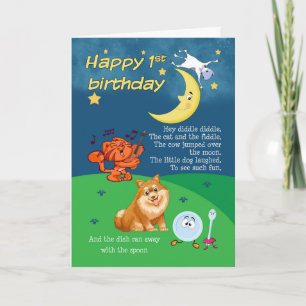 1r La tarjeta de cumpleaños, 1r cumpleaños ey