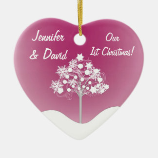 1r Navidad que casa el ornamento