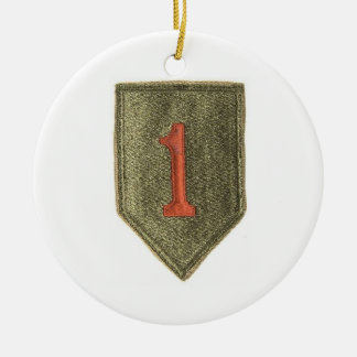 1r Ornamento del navidad de la división de