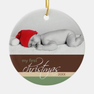 1r ornamento del personalizado del navidad del