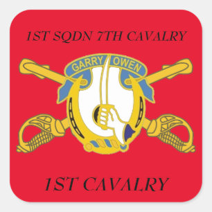 1r PEGATINAS de la CABALLERÍA de la 7ma CABALLER