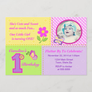 1ra tarjeta de la foto de la invitación 5x7 del