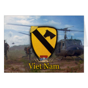 1ra tarjeta del nam de Vietnam del cav del aire de