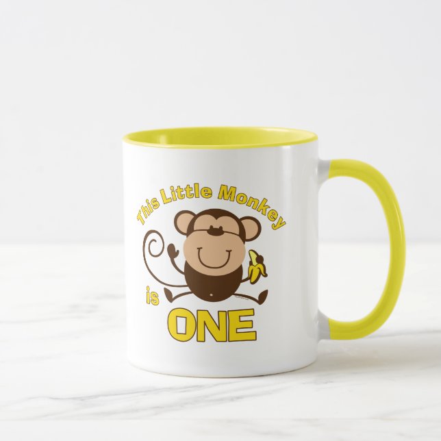 1ra taza del muchacho del cumpleaños del pequeño (Derecha)