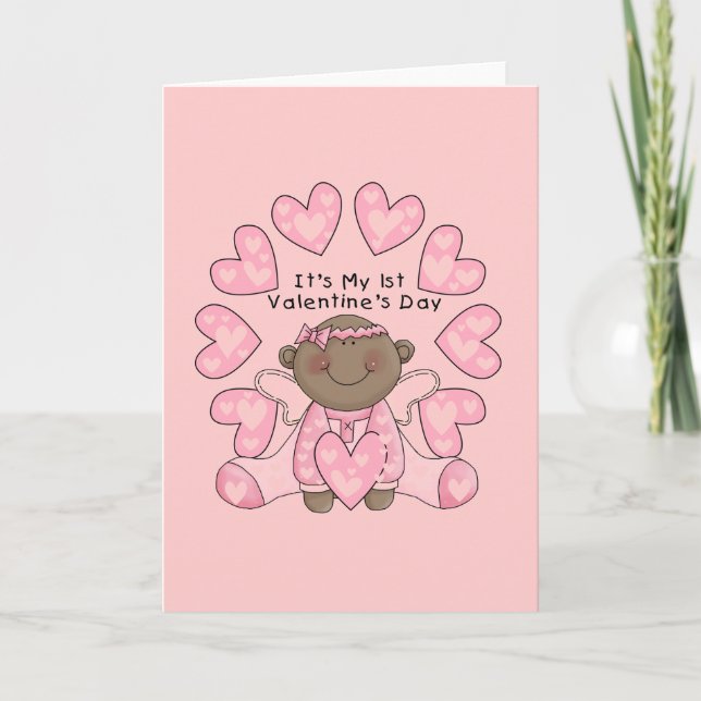 1ras tarjetas del día de San Valentín del chica - (Anverso)