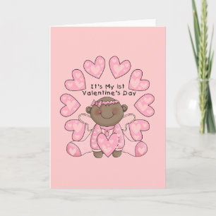 1ras tarjetas del día de San Valentín del chica -