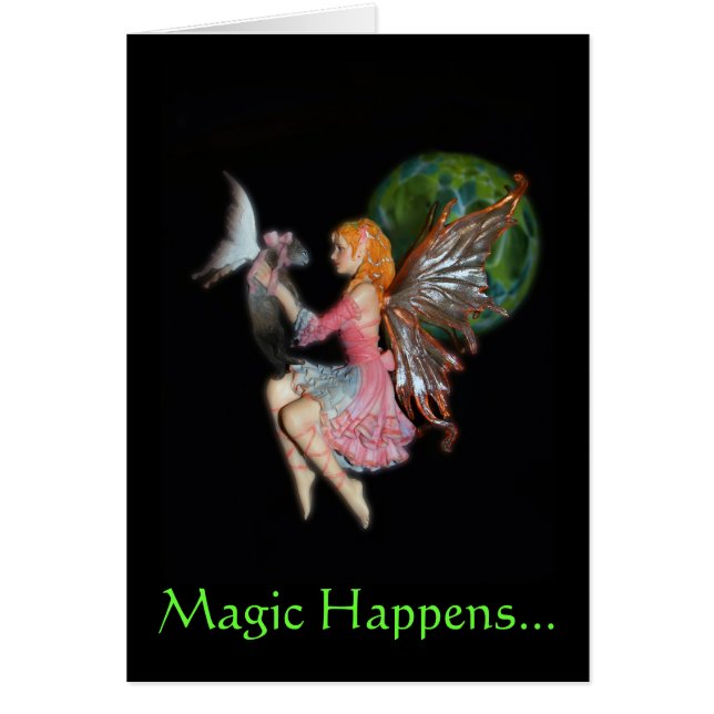2007FairyCatV2, Magic Happens... - Personalizado (Frente)