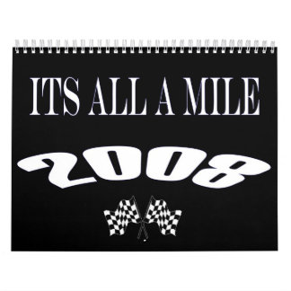 2008 su todo el un calendario de la milla
