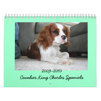2009-2010 calendario arrogante del perro de aguas