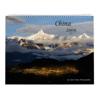 2009 calendario - imágenes de China