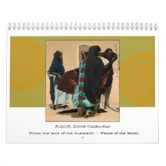 2009 caras archivales de AZCA del calendario del
