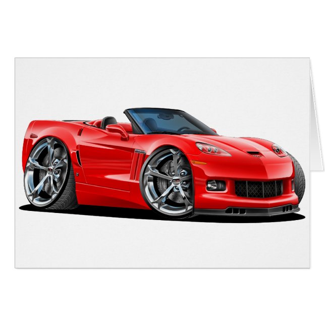 2010-12 Corvette Red Convertible (Anverso (Horizontal))