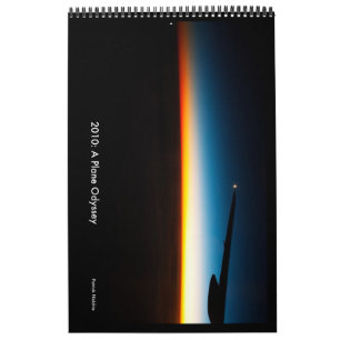2010: Calendarios del avión de una pared de la