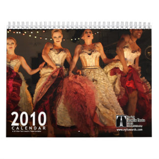 2010 concede el calendario de pared
