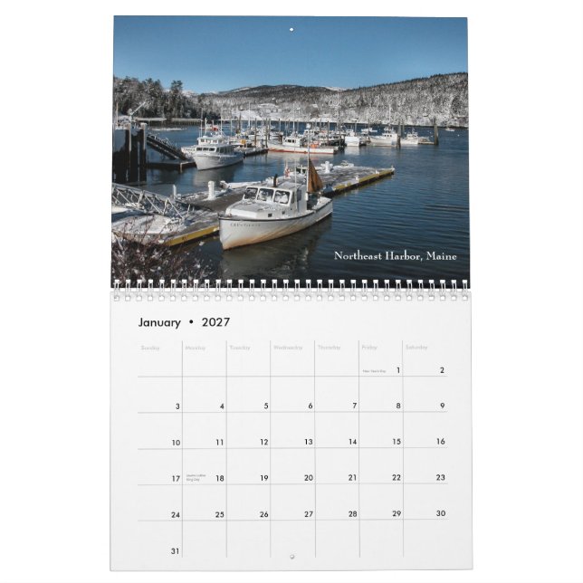 2011 calendario de las imágenes de Downeast - 1 (Jan 2027)