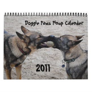 2011 - Calendario modelo de las patas del perrito
