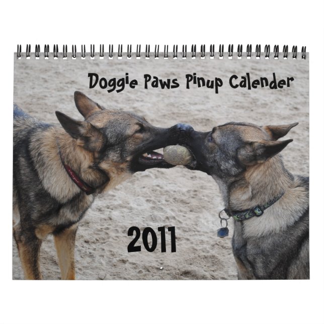 2011 - Calendario modelo de las patas del perrito (Tapa)