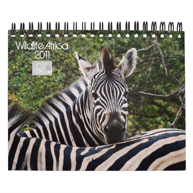 2011 calendarios - fauna África - tamaño pequeño (Tapa)