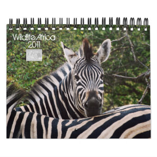 2011 calendarios - fauna África - tamaño pequeño