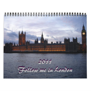 2011 sígame en el calendario de Londres
