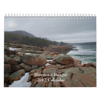 2012 calendario de las imágenes de Downeast - 1