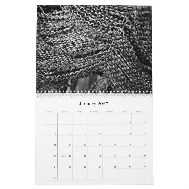2012 calendario - extracto orgánico (Jan 2027)