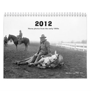 2012 calendario - fotos tempranas del caballo de