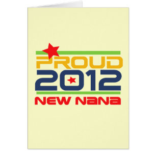 2012 camisetas y regalos orgullosos de Nana