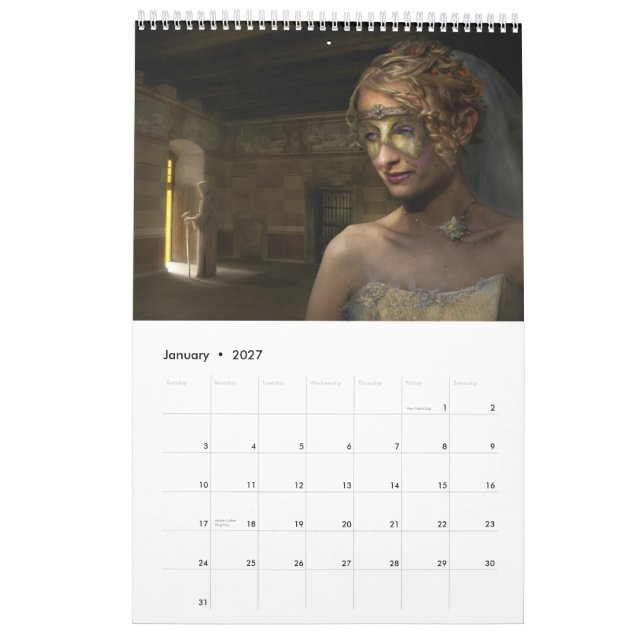 2012 Digital Surreal & Fantasy Art - Calendario de (Jan 2027)