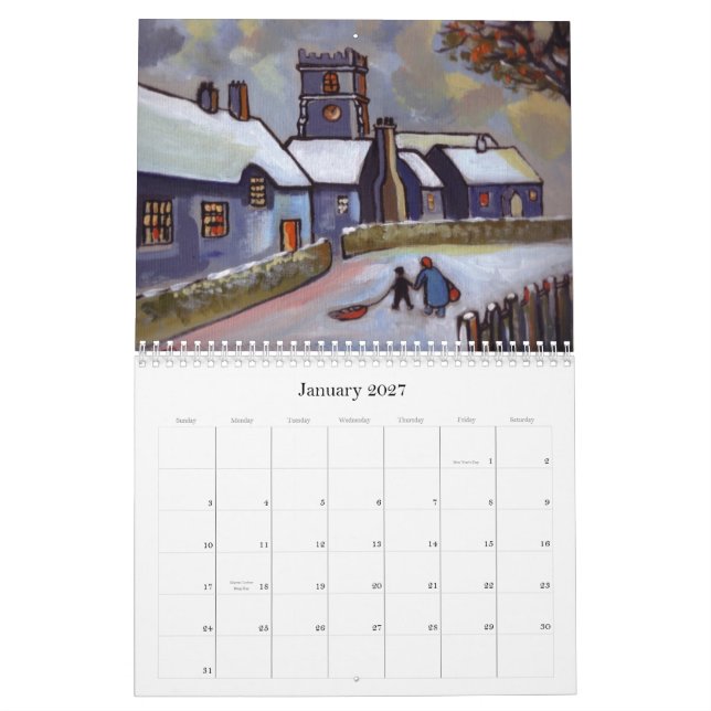 (2012 imágenes del calendario de mis originales) (Jan 2027)