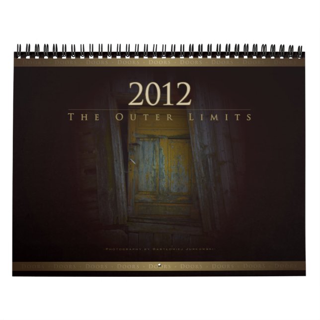 2012 los límites externos: Puertas - calendario (Tapa)